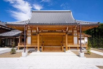 浄土真宗本願寺派 長命寺本堂、薬医門建立工事